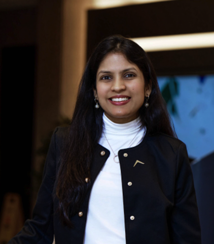 Radhika Saraf, Assistant Vice President - Head of Human Capital management of MAIA Estates